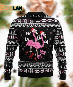 Fla La La Lamingo Cute Flamingo Ugly Sweater