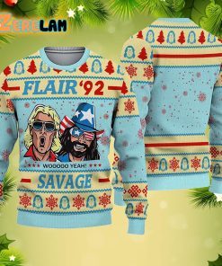 Ugly Sweater Flair 92 Savage Christmas