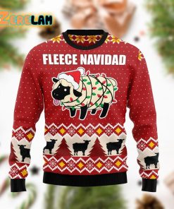 Fleece Navidad Christmas Ugly Sweater