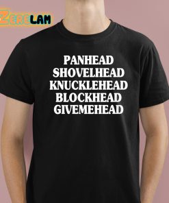 Frank Ocean Panhead Shovelhead Knucklehead Blockhead Givemehead Shirt