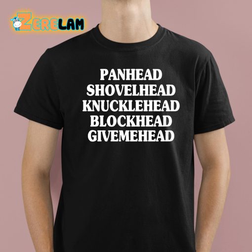 Frank Ocean Panhead Shovelhead Knucklehead Blockhead Givemehead Shirt