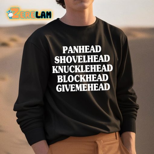 Frank Ocean Panhead Shovelhead Knucklehead Blockhead Givemehead Shirt