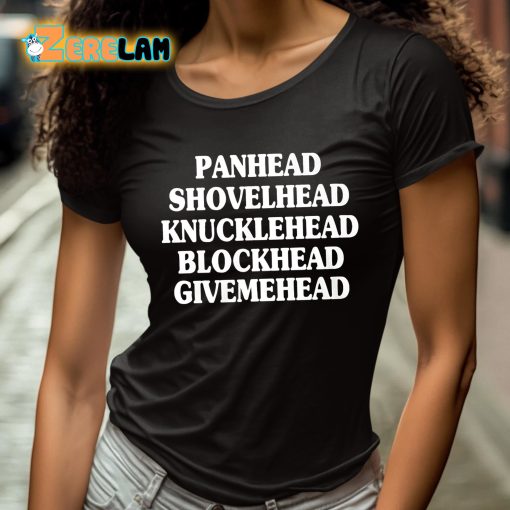 Frank Ocean Panhead Shovelhead Knucklehead Blockhead Givemehead Shirt