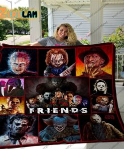 Friends Horror Movies Halloween Blanket