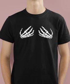 Funny Halloween Hands Holding Your Chest Shirt 1 1