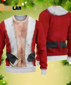 Funny Santa Claus Ugly Christmas 3D Sweater