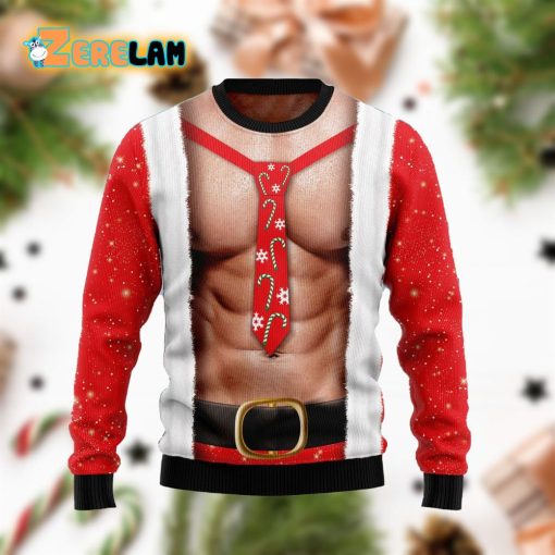 Funny Six Pack Muscle Ugly Sweater For Men And Women