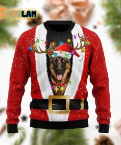 German Shepherd Christmas Ugly Sweater