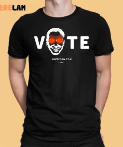 Glow In The Dark on Vote Joebiden Shirt
