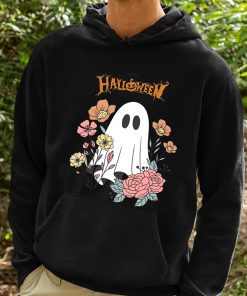 Halloween Ghost Flower Shirt 2 1