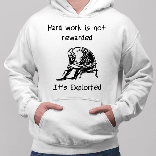 Hard Work Is Not Rewarded It’s Exploited Shirt