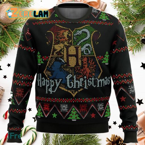Harry Potter Happy Christmas 3D Ugly Sweater