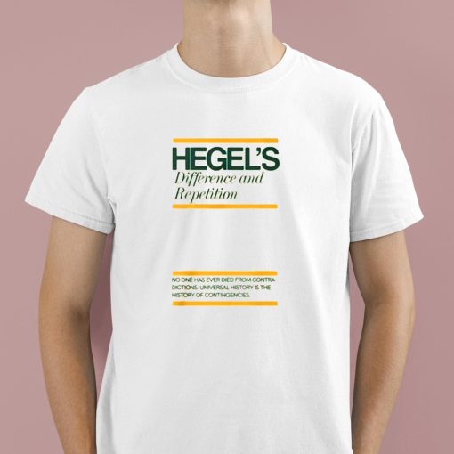 Hegel’s Phenomenology Of Spirit Shirt