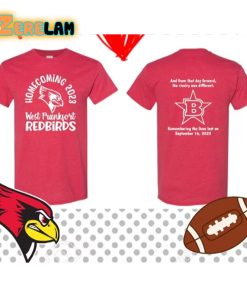 Homecoming 2023 West Frankfort Redbirds Shirt 1