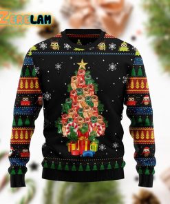 Hoot Hoot Owl Noel Tree Christmas Ugly Sweater