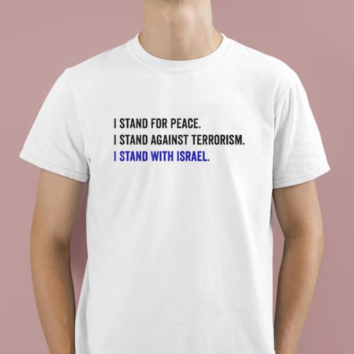 I Stand With Israel Shirt