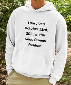 I Survived October 23rd 2023 In The Good Omens Fandom Shirt 9 1