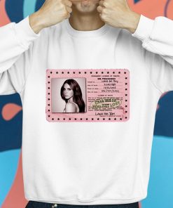 Id Card Permanent License Of Travel Lana Del Rey Shirt 8 1