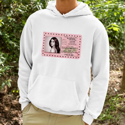 Id Card Permanent License Of Travel Lana Del Rey Shirt