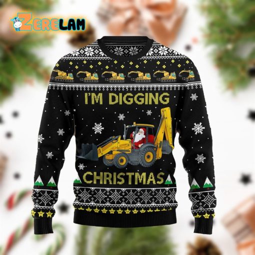 I’m Digging Christmas Funny Ugly Sweater