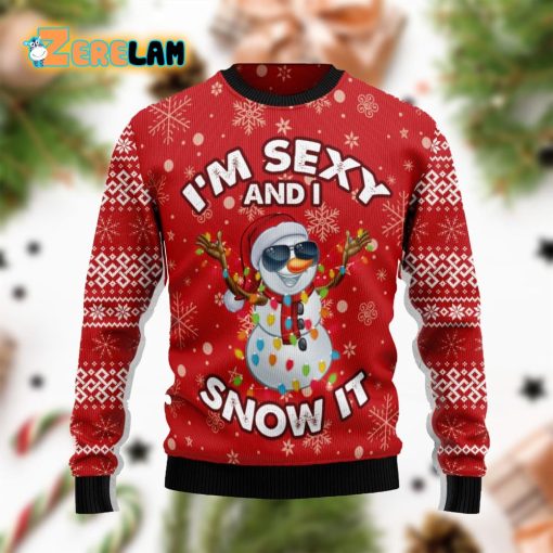 I’m Sexy And I Snow It Christmas Funny Ugly Sweater