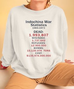 Indochina War Statistics 1965 1973 Shirt 3 1