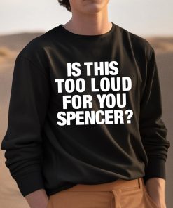 Is This Too Loud For You Spencer Shirt 3 1