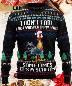 It’s Scream Chicken Ugly Christmas Sweater