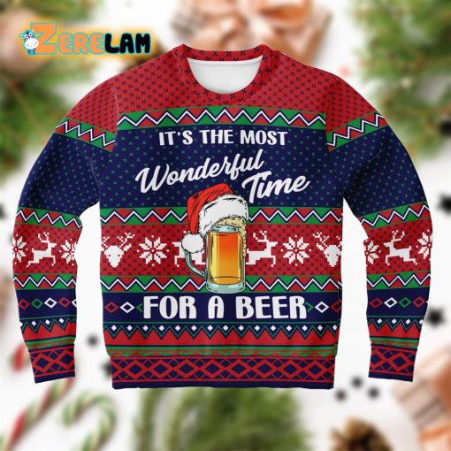 It’s The Most Wonderful Time For A Beer Ugly Sweater