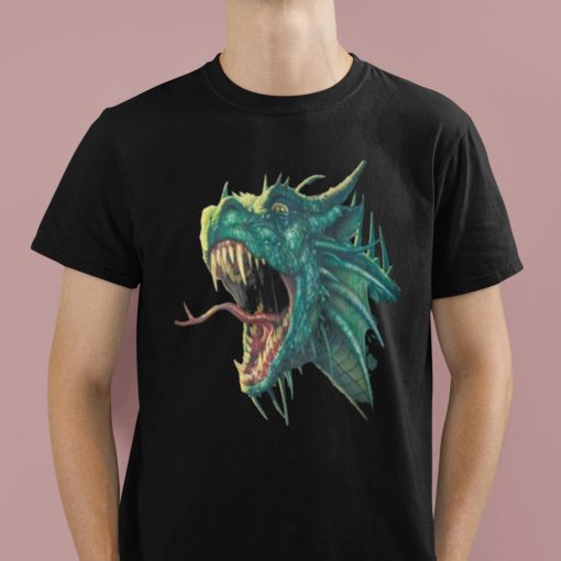 Jack Black Wearing Dragon Shirt