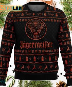 Jagermeister 3D Ugly Sweater Christmas