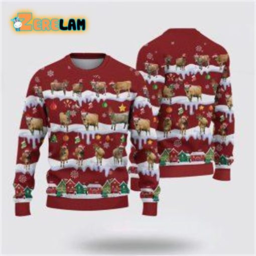 Jersey Christmas Knitted Ugly Sweater