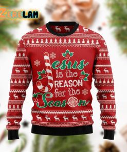 Jesus Is The Reason For The Season Christmas Ugly Sweater