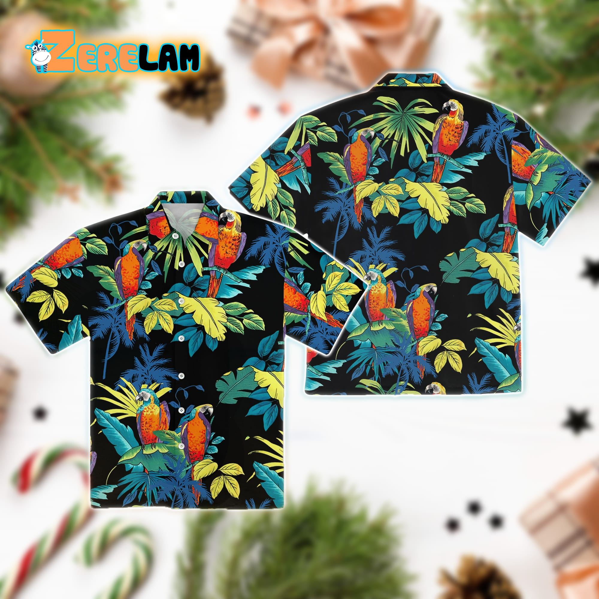 Jim Carrey Hawaiian T-Shirt From Ace Ventura Movie - Custom