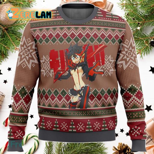 Kill La Kill 3D Christmas Ugly Sweater