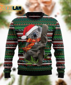 Koala And Tree Xmas Christmas Ugly Sweater