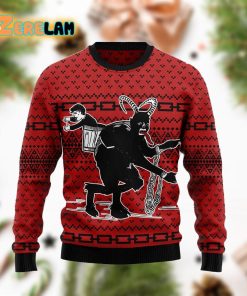 Krampus The Christmas Devil Christmas Red Funny Ugly Sweater