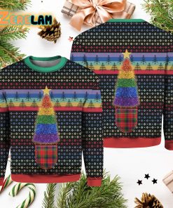 LGBT Christmas Tree Ugly Sweater