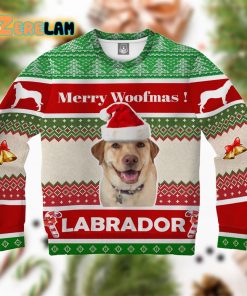 Labrador Retriever Dog Christmas Ugly Sweater