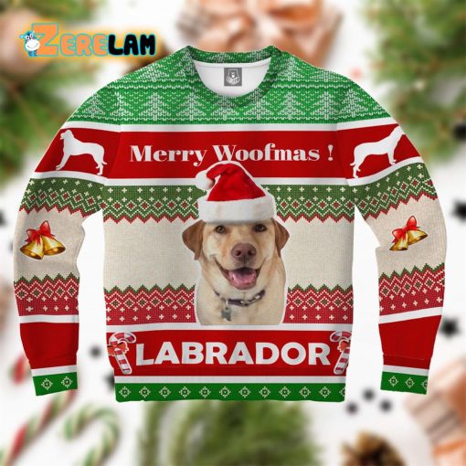 Labrador Retriever Dog Christmas Ugly Sweater