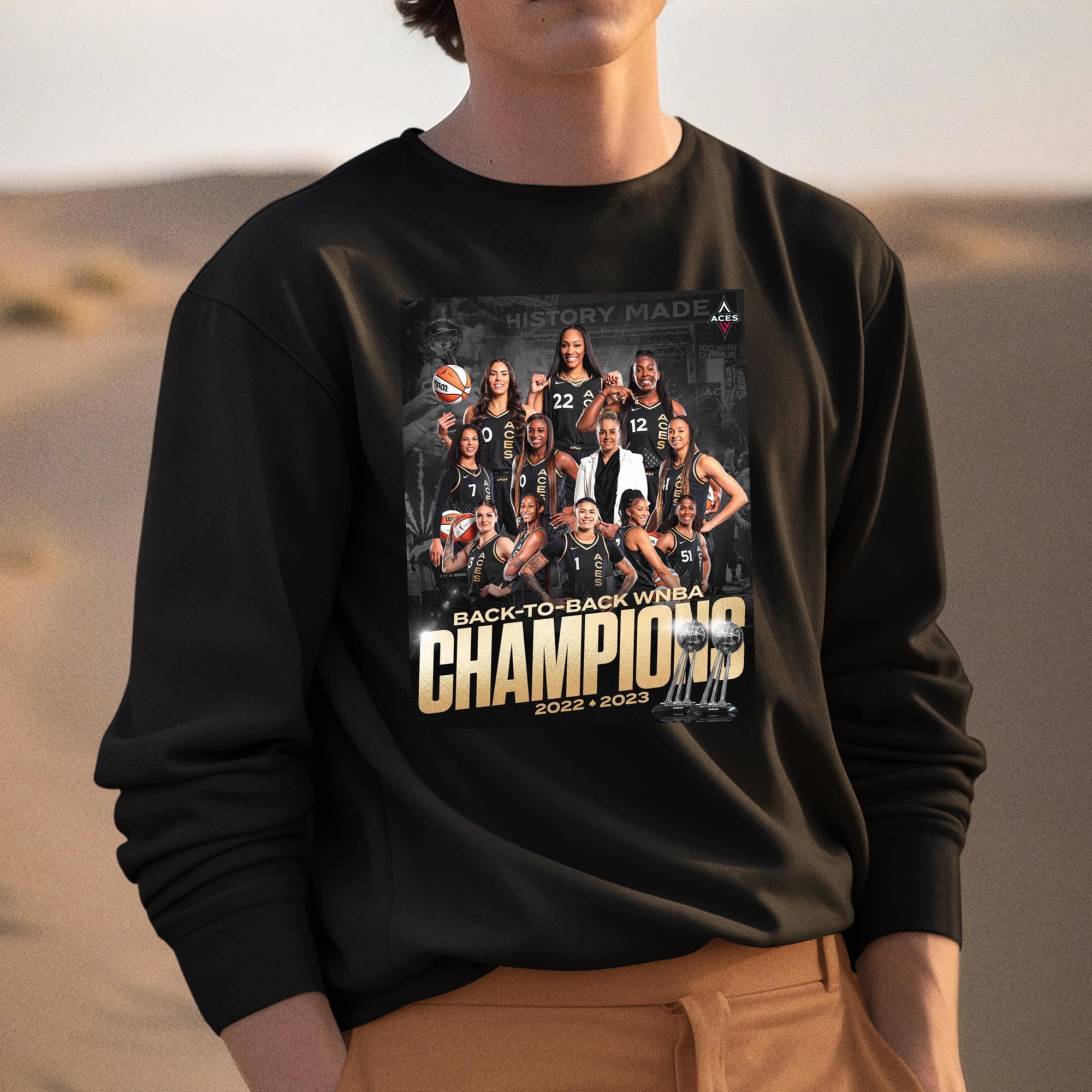 Las Vegas Aces Championship Shirt Sweatshirt Hoodie Mens Womens