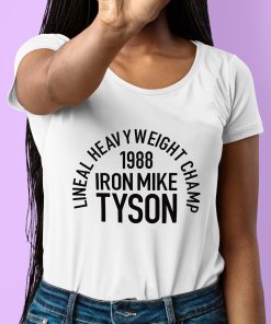 Lineal Heavyweight Champ 1988 Iron Mike Tyson Shirt 6 1