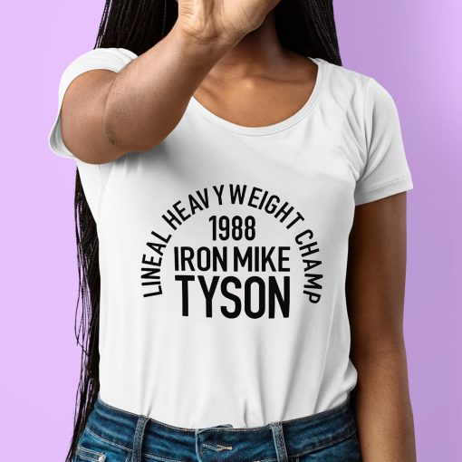 Lineal Heavyweight Champ 1988 Iron Mike Tyson Shirt