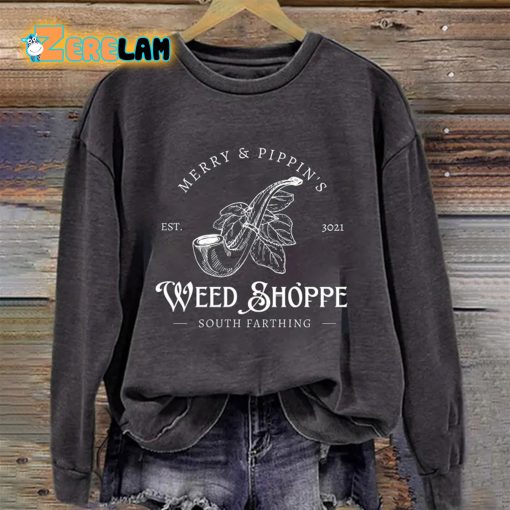 Merry And Pippin’s Weed Shoppe South Farthing Sweatshirt