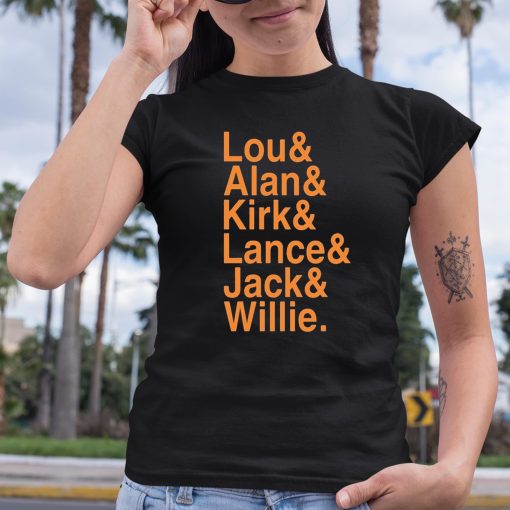 Lou Alan Kirk Lance Jack Willie Shirt