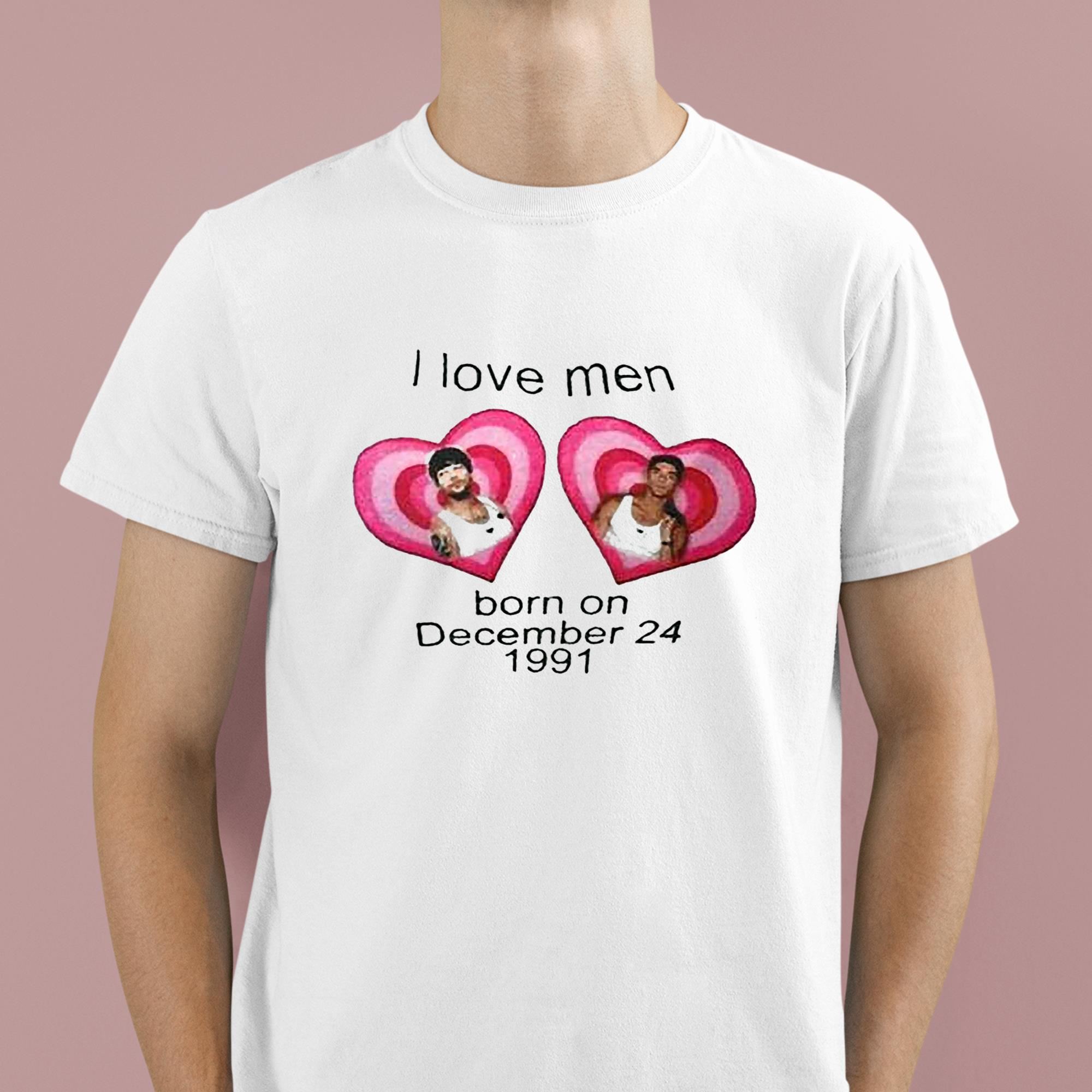 Louis Tomlinson I Love Men Born On December 24 1991 Shirt - Zerelam