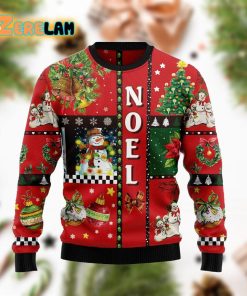 Lovely Snowman Noel Funny Ugly Sweater