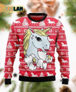 Lovely Unicorn Ugly Sweater For Men And Women