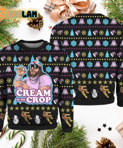 Macho Man The Cream Of The Crop Christmas Ugly Sweater
