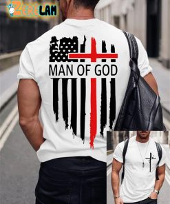 Mens Man Of God Casual Cotton Tee Shirt 1